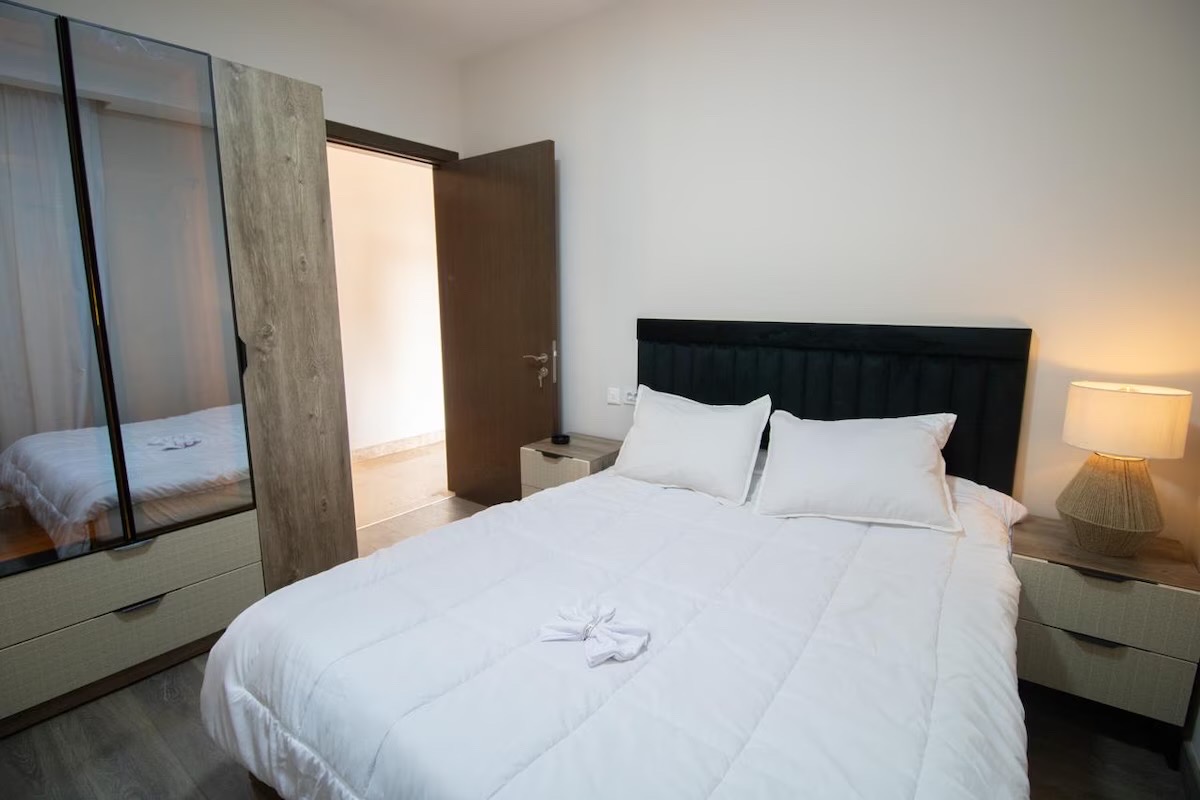 Dreamland Stylish House 2BD With Garden — Bedroom 1 in 6th of October city, Egypt
